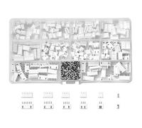 Litorange Alloggiamento per adattatori da 2/3/4/5/6 pin, kit di connettori per cavo JST, connettore presa maschio e femmina JST-XH da 2,54 mm, bianco, 500 pz.