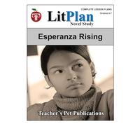 LitPlan Novel Study Esperanza Rising