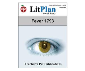 LitPlan Novel Study Fever 1793