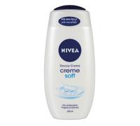 12pz NIVEA Bagnodoccia CREME SOFT & almond oil con vitamine e oil 250ml