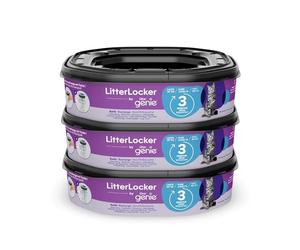 Litter Genie Set di 3 ricariche ottagonali compatibili con la pattumiera LitterLocker e la pattumiera alla moda