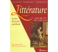 Littérature. Per le Scuole superiori [Lingua francese]