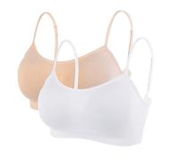 Litthing Reggiseno Sportivo da Donna Reggiseno Comodo Senza Cuciture Top Imbottito da Donna Spalline Regolabili Reggiseno Canotta Sport Senza Fili Top Corto per Yoga Fitness Esercizio