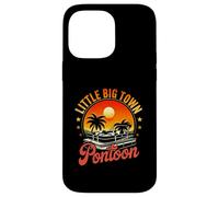 Little a Big Town Pontoon Sunset Summer Vacation Ritirato Custodia per iPhone 14 Pro Max