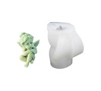 (little angel 3) Winged Baby Figurine Silicone Candle Molds for Epoxy Resin Making Candle Soap Home Decoration Epoxy Resin Molds