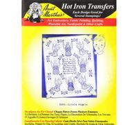 Little Angels - Trasferimento ricamo a caldo di zia Martha