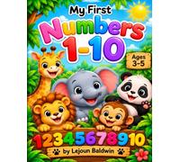 Little Animal Numbers Adventures: Trace, Color & Learn Numbers1-10!