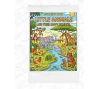Little Animals and their Happy families (coloring Book)
