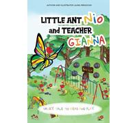 LITTLE ANT NIO AND TEACHER GIANNA - children's book with capital letters - book with games: children's book for reading and playing