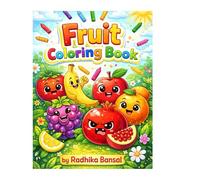 LITTLE ARTIST FRUIT COLORING BOOK