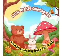 Little Artist’s Coloring Fun: Simple coloring book