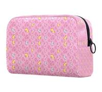 Little Baby - Trousse da donna, con dinosauro, per articoli da toeletta da viaggio, grande, pratica borsa organizer con cerniera, Multi, 18.5x7.5x13cm/7.3x3x5.1in, Beauty case