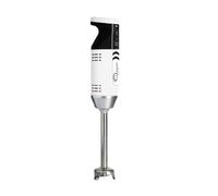LITTLE BALANCE 8576 Chef Mixx Pro, frullatore a immersione professionale, 2 velocità, 4 accessori, 700 W, fabbricazione francese, bianco/acciaio inossidabile