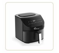Friteuse diététique - LITTLE BALANCE - Crousty light XL - 7 L - 1600 W - 10 programmes - Noir