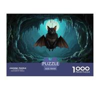 Little Bat 1000 Pieces Jigsaw Puzzles For Adults Challenging Game Stress Relieving Entertainment Cultivate The Spirit of Teamwork for Men, Women, Elders, Seniors 70x50cm/1000pcs