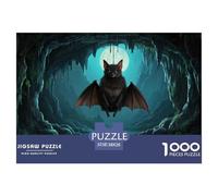 Little Bat 1000 Pieces Jigsaw Puzzles For Adults Challenging Game Stress Relieving Entertainment Cultivate The Spirit of Teamwork for Adults And Kids, Age 12 Years Up 38x26cm/1000pcs