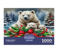 Little Bear And Polar Bear 1000 Pezzi Puzzle Classici Per Adulti E Bambini A Partire Da 12 Anni Giochi Rilassamento E Intelligence Sfida Impossibile - Regalo Per Amore E Amico 70x50cm/1000pcs