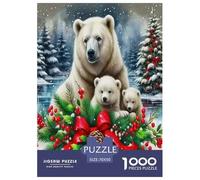 Little Bear And Polar Bear 1000 Pezzi Puzzle Classici Per Adulti E Bambini A Partire Da 12 Anni Giochi Educativi Giocattoli Perfetto Per Appassionati Di Esperti - Regalo Per Amore E Amico 70x50cm/100