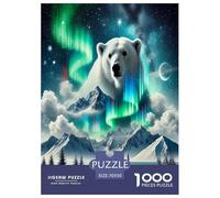 Little Bear And Polar Bear 1000 Pezzi Puzzle Classici Per Adulti E Bambini Da 14 Anni E Più Giochi Educativi Giocattoli Sfida Impossibile - Decorazione Della Casa 70x50cm/1000pcs