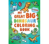 Little Bee Book My Great Big Dinosaur Coloring Book (A Jumbo-Sized C (Tascabile)