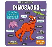 Little Bee Books Little Explorers: Dinosaurs (Copertina rigida) Little Explorers