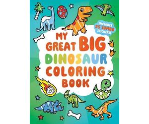 Little Bee Books My Great Big Dinosaur Coloring Book (Tascabile)