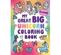 Little Bee Books My Great Big Unicorn Coloring Book (Tascabile)