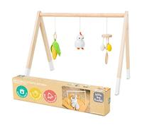 Little Big Friends Palestra di attività in legno | Il giocattolo Montessori incoraggia le abilità motorie precoci | Fattoria