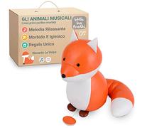 Little Big Friends Gli Animali Musicali Carillon per Bambini | Facile da Pulire | Morbido | Riccardo la Volpe