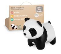 Little Big Friends Tiny Friends | Sonaglio | Peluche speciale | Facile da pulire | Luca The Panda