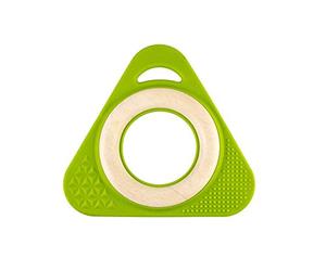 Little Big Things legno Greifling Trio + con molle fuehl & elementi Kau, Verde