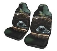 Little Bird Nest Dua Sarung JOK Mobil,& Sarung JOK Mobil Depan, Cocok Per Sebagian Besar Mobil, SUV, Truk, Van, Dll.