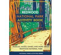 Little Bison Press Redwood National Park Activity Book (Tascabile)