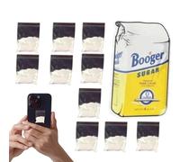 Little Blow Baggies - Adesivi per scherzi, 10 pezzi Booger Sugar Sticker, c-Oke Baggie Joke, adesivi scherzi per adulti, adesivi finti per feste di pesce d'aprile, per feste per sedili a