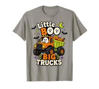 Little Boo Big Trucks Halloween Maglietta