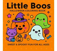 Little Boos: Sweet & Spooky Halloween Kawaii Style Coloring Book