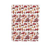 Little Boys And Girls In Firefighters Premium Leather Laptop Sleeve - Elegante custodia per MacBook da 13 pollici con design a stampa completa per modelli 2018 e più recenti