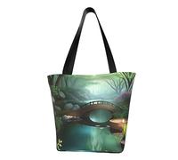 Little Bridge in the East, borsa a tracolla da donna, borsa a tracolla, borsa a tracolla per weekend, viaggi, shopping