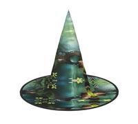 Little Bridge in the East - Cappello da strega per Halloween, 2 pezzi, adatto per giochi teatrali