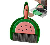 Little Broom DustPan Set - Baller da battaglia portatile, set di pulizia per bambini | Kit polvere compatto e colorato costruito per la pulizia della sala giochi, spazzata da tavolo da studio o in