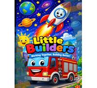 Little builder -Big & Bold Vehicles - Kids Coloring book