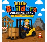 Little Builders Colouring Book -