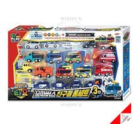 Little Bus Rescue Tayo Special Friends Mini Car Set completo Vol.3 ver 3...