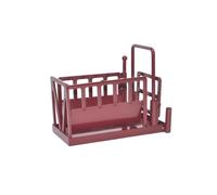 Little Buster Toys Cattle Squeeze Chute - Red; 1/16th Scale