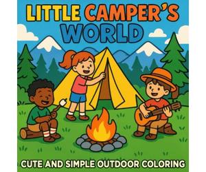 Little Campers World: Cute and Simple Coloring