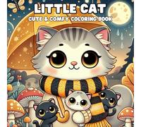 Little Cat: Cute & Comfy Coloring Book - A Purrfectly Relaxing Escape!