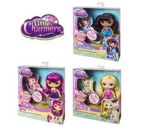 LITTLE CHARMERS 3 pezzi BAMBOLE 19 cm 6026924 SPIN MASTER -nuovo- Italia