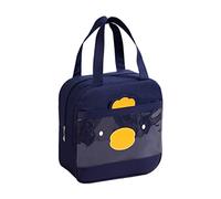 Little Chicken - Borsa termica per il pranzo, da donna, per bambini, scuola, adulti, ufficio, Blu