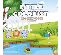 Little Colorist: Alphabets and Numbers coloring book