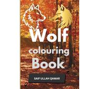 Little Corner Coloring Book | Wolf Coloring Pages Adults and Kids, Bold and Easy, Simple and Big Designs: Wolf Coloring book for Relaxation, Stress ... | Perfect for Beginners, Teens, and Adults